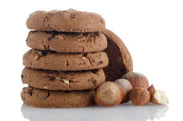 Homemade chocolate cookies