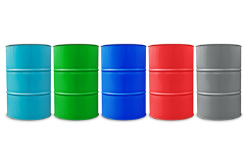 Oil barrels