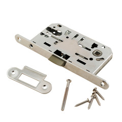 Door lock assembly on White Background