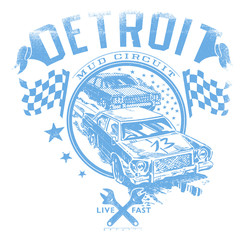 Detroit © Tshirt-Factory.com