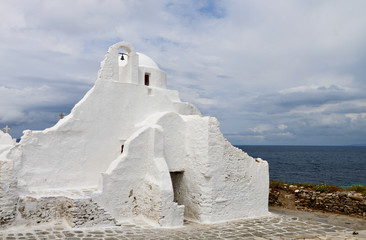 Church of Panagia Paraportiani at Mykonos island