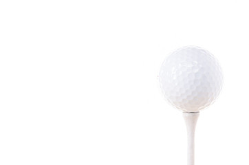 golfball auf tee