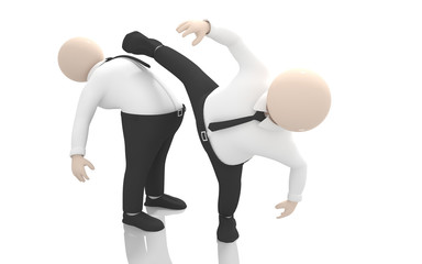 Office scenes (Managing evaded)