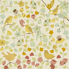 Background floral pattern