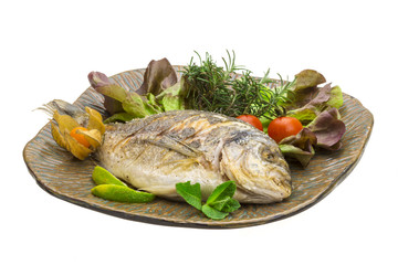 Dorado grilled