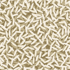 vector rice seamless pattern