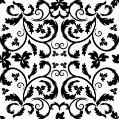 vector seamless vintage pattern