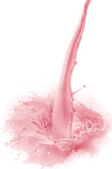 strawberry milk splash