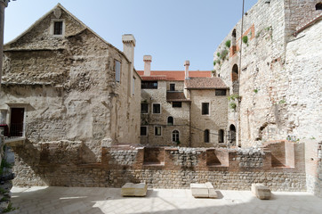 Obraz premium Next to Diocletian's Palace