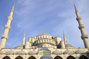Fototapeta na wymiar Blue Mosque (Sultanahmet Camii), Istanbul.