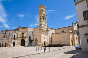 Clocktower. Specchia. Puglia. Italy.