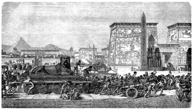 Scene - Ancient Egypt : Building a Monument