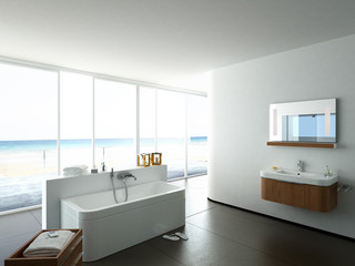 helles modernes badezimmer