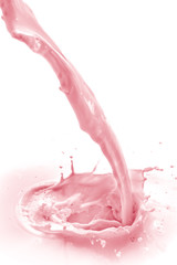 strawberry milk splash
