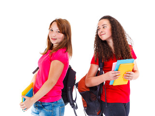 Two female students