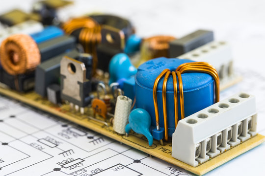 open pulse supply ready for repair