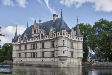 Fototapeta na wymiar Castello di Azay le Rideau - Valle Loira