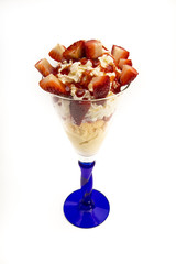 Erdbeer Eisbecher
