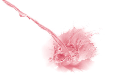 strawberry milk splash