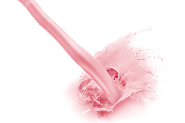 strawberry milk splash