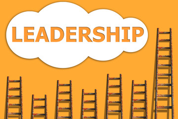 Leadership,wordding about success of business