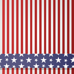 Obraz premium 4th July: american background