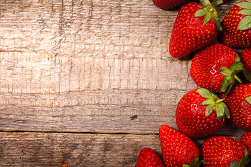 strawberries background