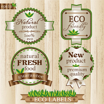 eco labels set