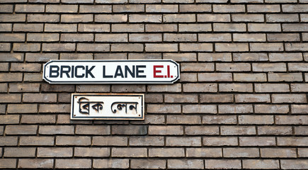 Fototapeta na wymiar Brick Lane london