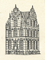 Fototapeta premium Goudkantoor (Groningen, Netherlands)