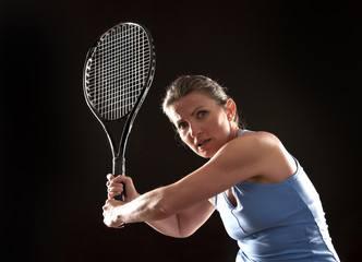 tennis woman