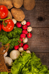 vegetables background