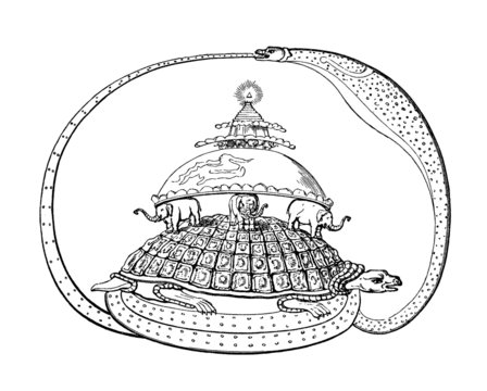 Mount Meru - Indian Mythology