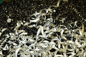 swarf industrial background