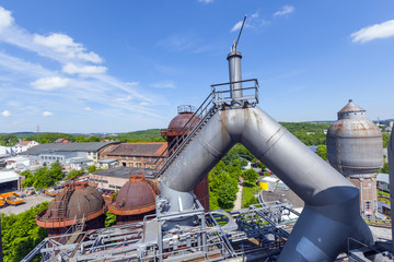 old iron works monuments in Neunkirchen