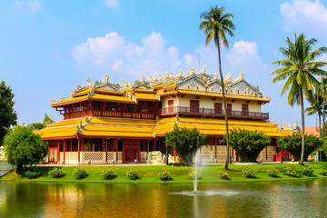 Chinese style palace of Wehart Chamrunt in Bang Pa-In palace, Ay