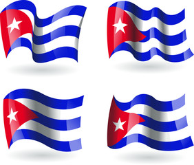 4 bandeiras de Cuba