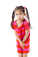 Little girl need a pee