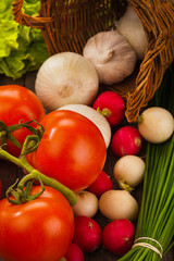 vegetables background