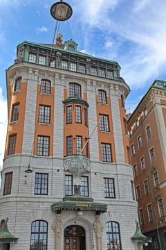 Old building in Stockholm, Sweden