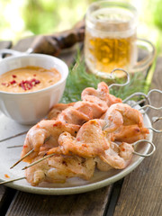 Chicken kebabs