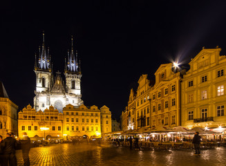 Fototapeta na wymiar Prag, Altstädter Ring, Tschechische Republik