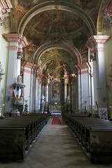 Fototapeta premium Minorite temple of Eger