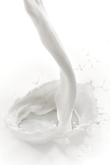 milk splash
