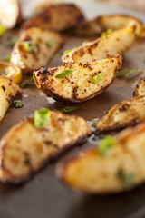 Homemade Roasted Potatoes with Parsley