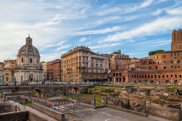 Fototapeta na wymiar Rzym, Imperial Forum