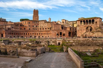 Tuinposter View Of Imperial Forums, Rome © CorinaDanielaObertas