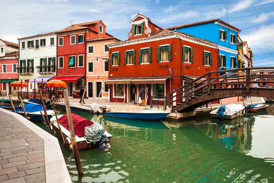 Lovely, Colorful View Of Burano