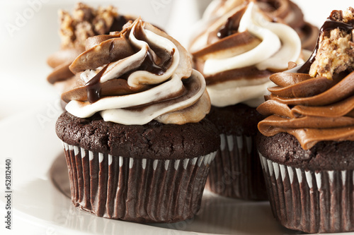 кексы крем шоколадный ореховый cupcakes cream chocolate walnut скачать