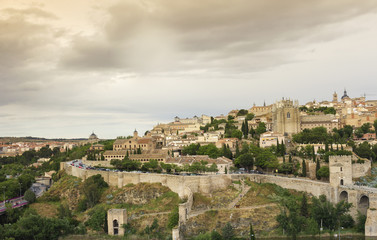 Fototapeta na wymiar Beautiful Toledo, Spain